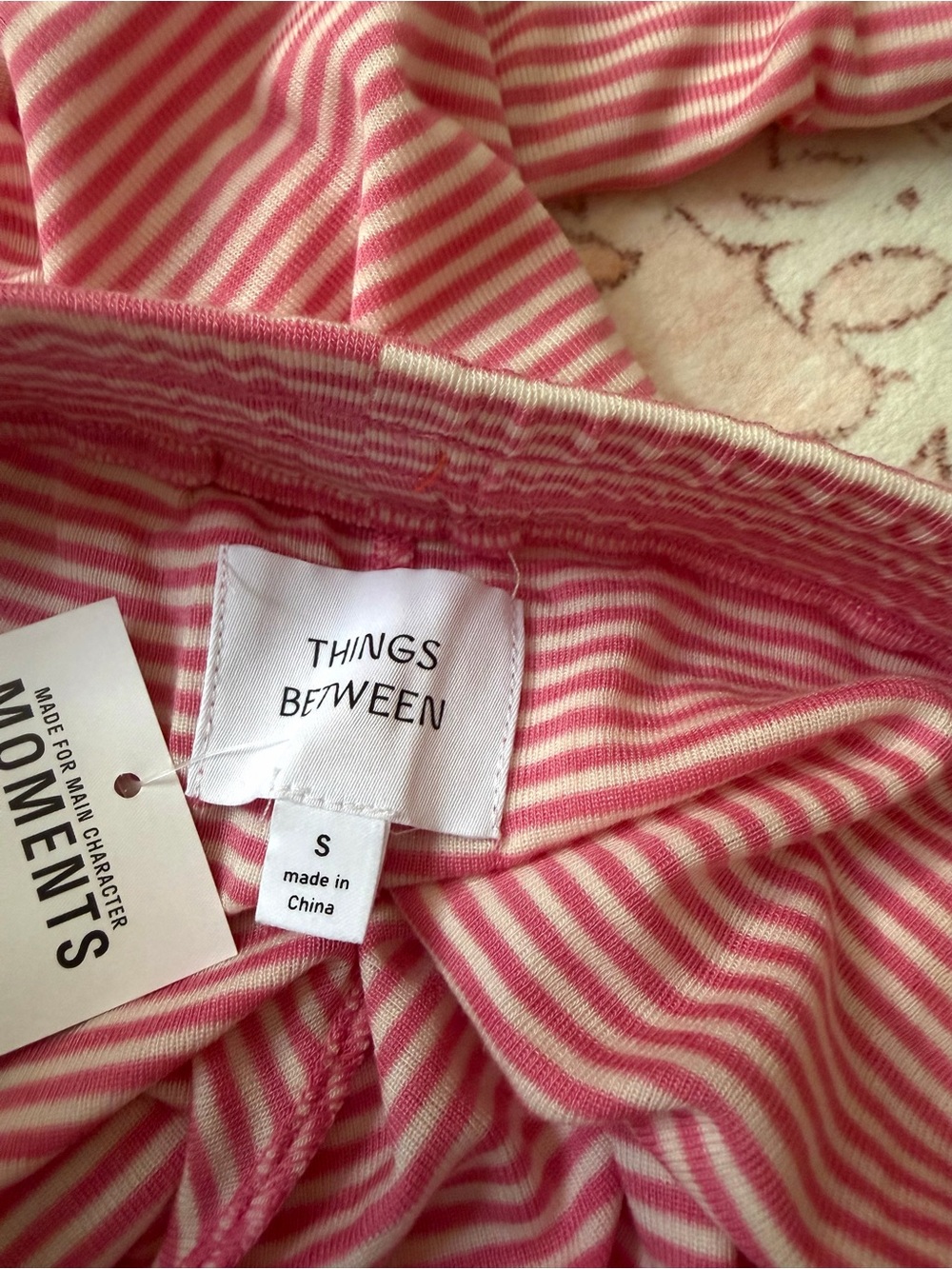 Things Between Pink Striped Set - Picture 5 of 5